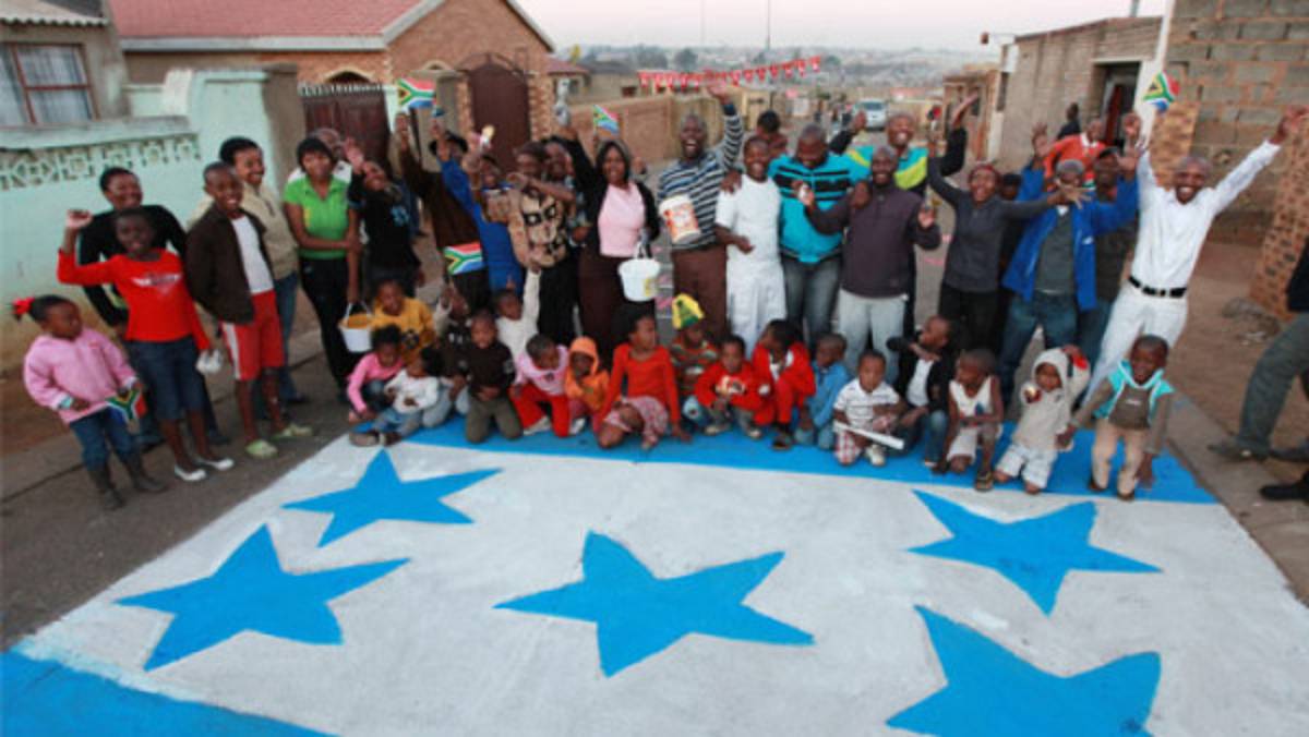 Soweto está con Honduras