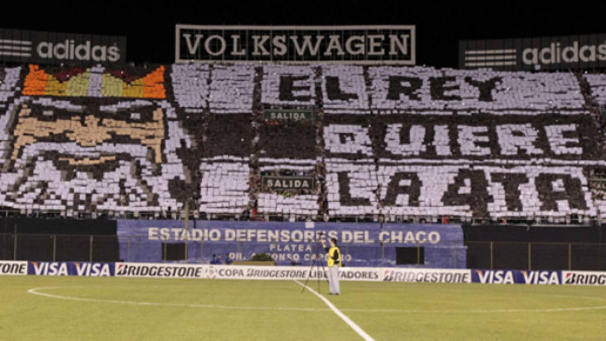 El impresionante mosaico que mostró el Olimpia