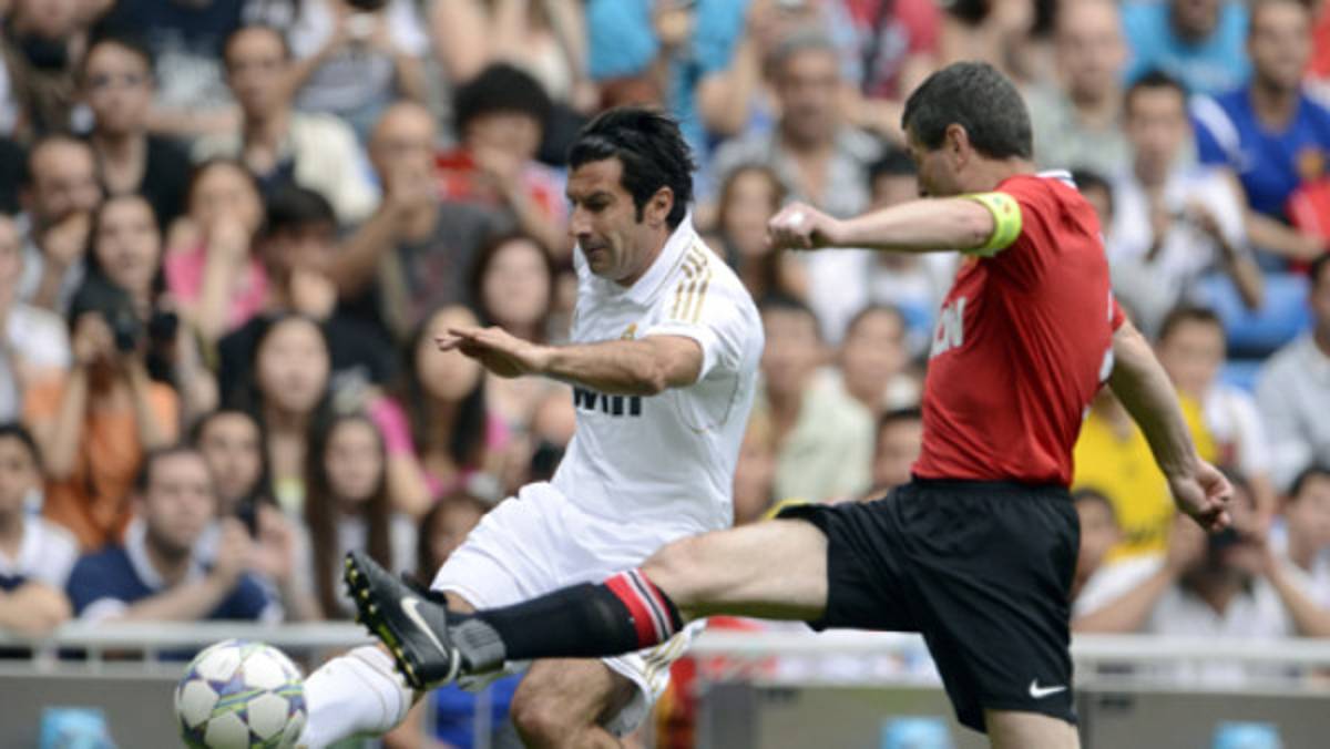 ¡El golazo de Luis Figo en el Bernabéu!