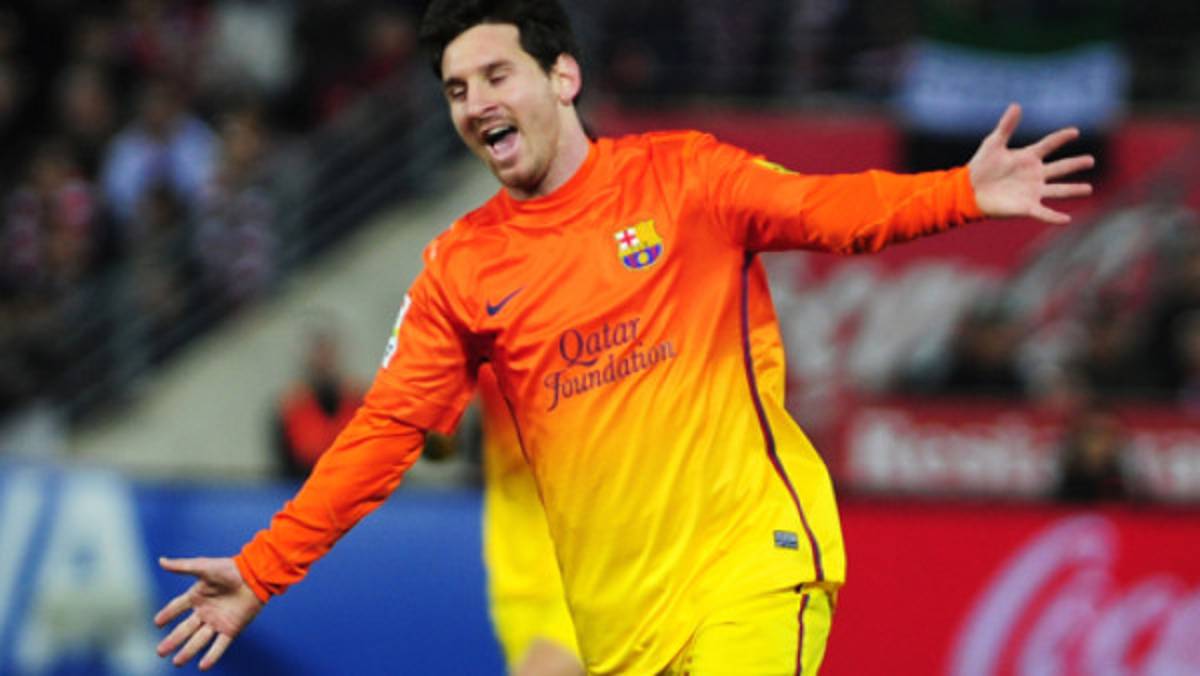Leo Messi supera los 300 goles con el Barcelona