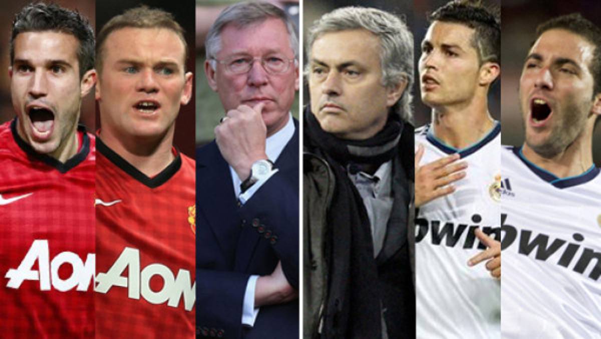 Manchester-Madrid, llenos de estrellas