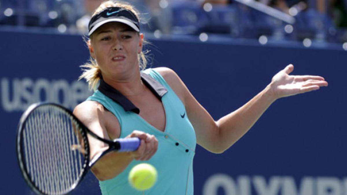 María Sharapova pasó caminando