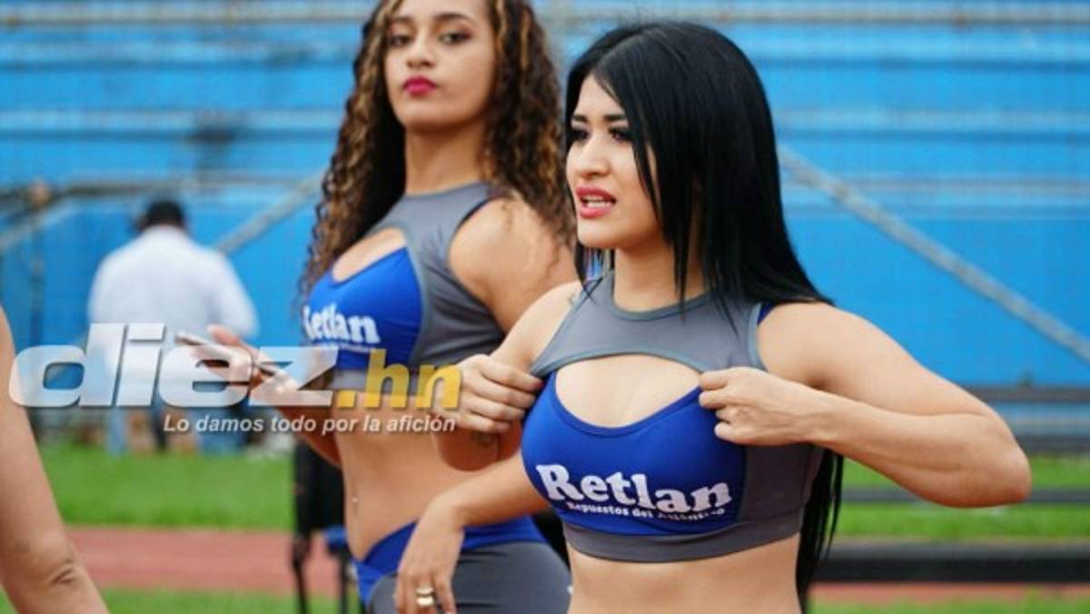 ¡ESPECTACULARES! Las bellezas que adornaron la final Real España - Motagua