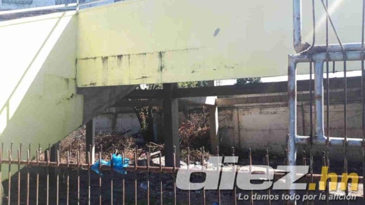 EN FOTOS: Así de descuidado se encuentra el estadio Ceibeño