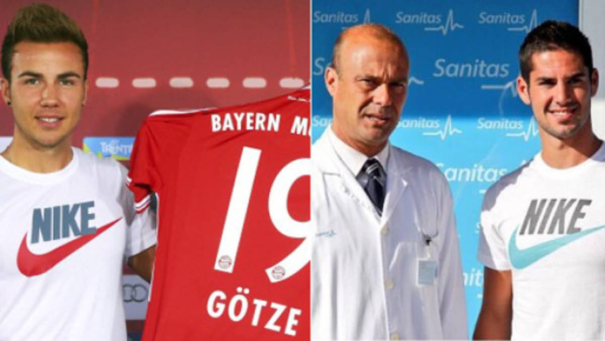 Nike golea a Adidas en presentación de Isco y Götze