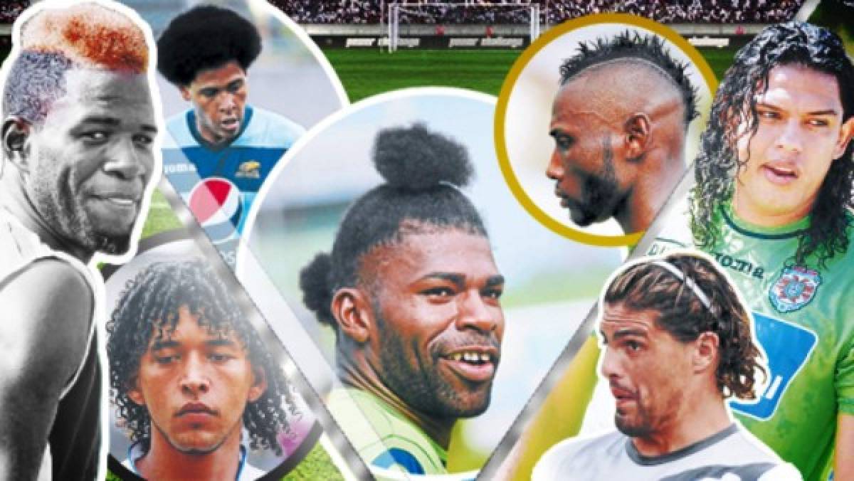Los looks más feos y extraños que se han visto en el fútbol ¡Hay hondureños!