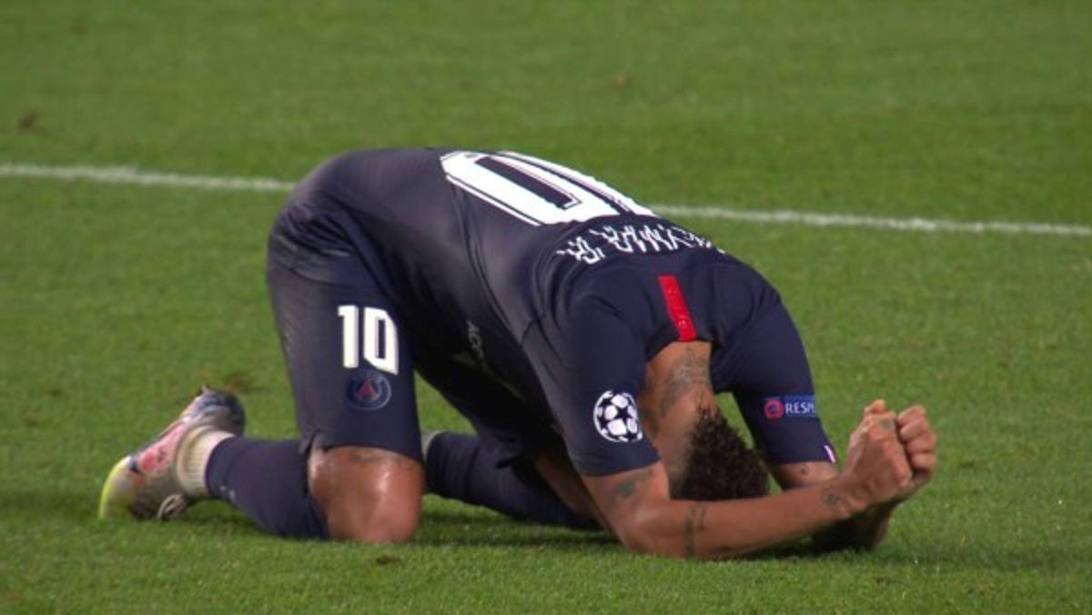 El sentimiento de Neymar: fiesta, cerveza y lágrimas tras la clasificación del PSG a la gran final de la Champions