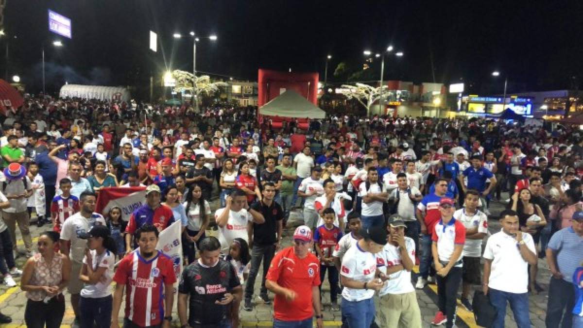 Aficionados de Olimpia viven una verdadera fiesta en presentación de la Copa 31