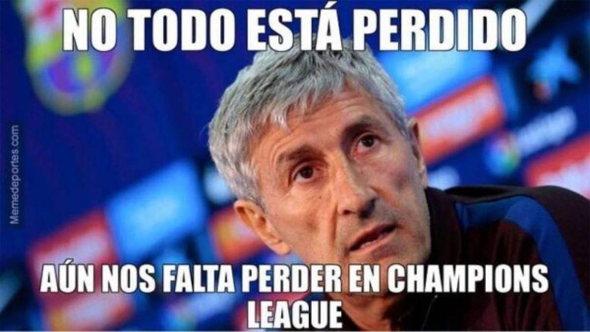Los memes hacen pedazos al Barcelona y Messi por reaccionar tarde en la liga española