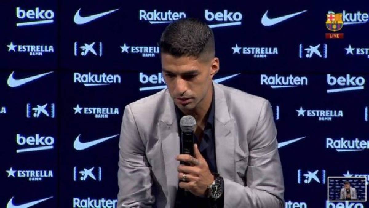 Lágrimas y dardos a la directiva del Barcelona: Así fue la despedida de Luis Suárez