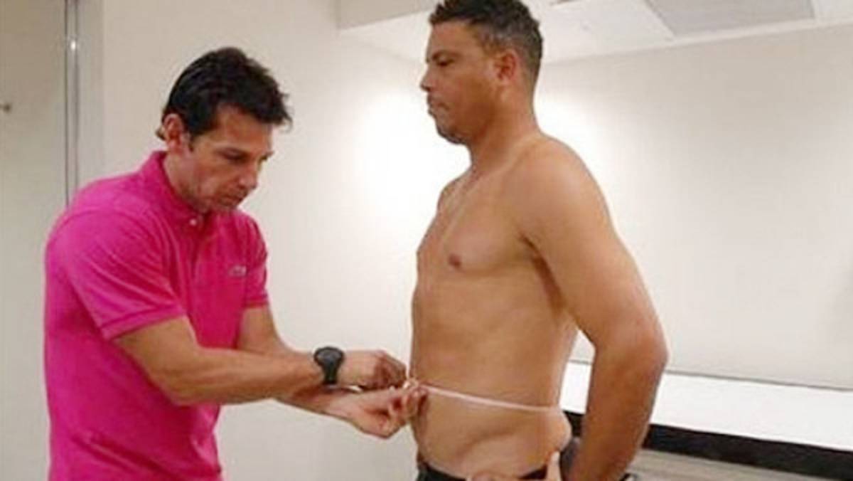 Ronaldo logra bajar 20 kilos en un show de televisión