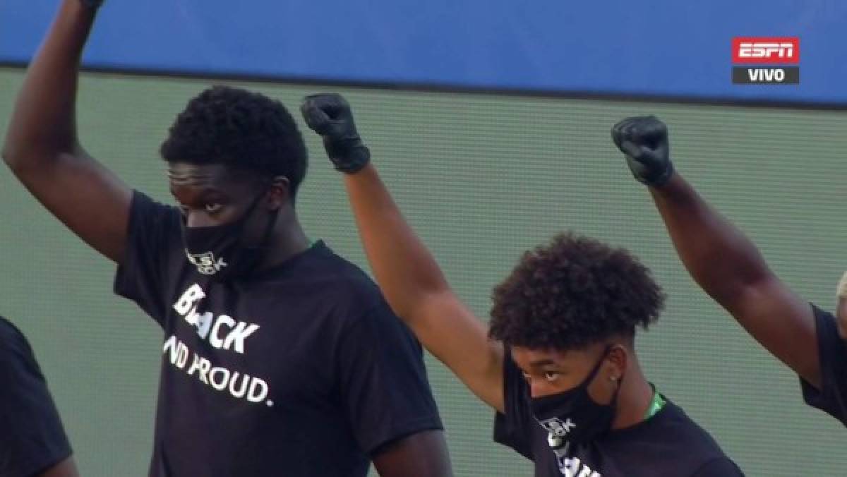 'Negro y orgulloso”: Elis, Maynor y Boniek, protestan contra el racismo en el inicio del torneo de la MLS