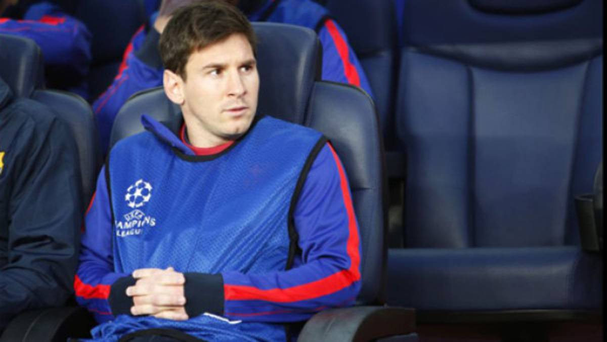Messi de baja entre dos y tres semanas