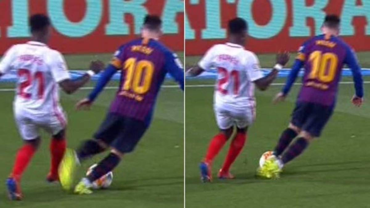 ¿Quién es? La historia detrás de las imágenes de Messi con jugador del Sevilla