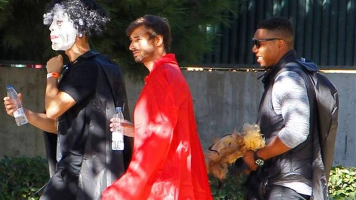 ¡DE LOCOS! Así fue Cristiano Ronaldo a traer a su hijo a la escuela