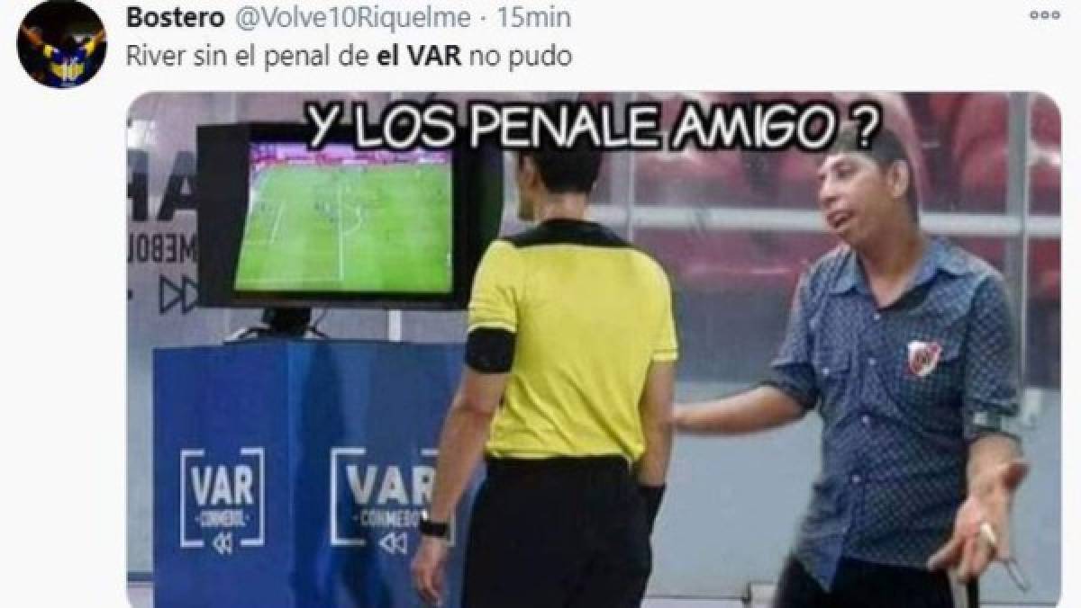 Robo y VAR: Los memes no perdonan a River Plate tras ser eliminados en la Copa Libertadores