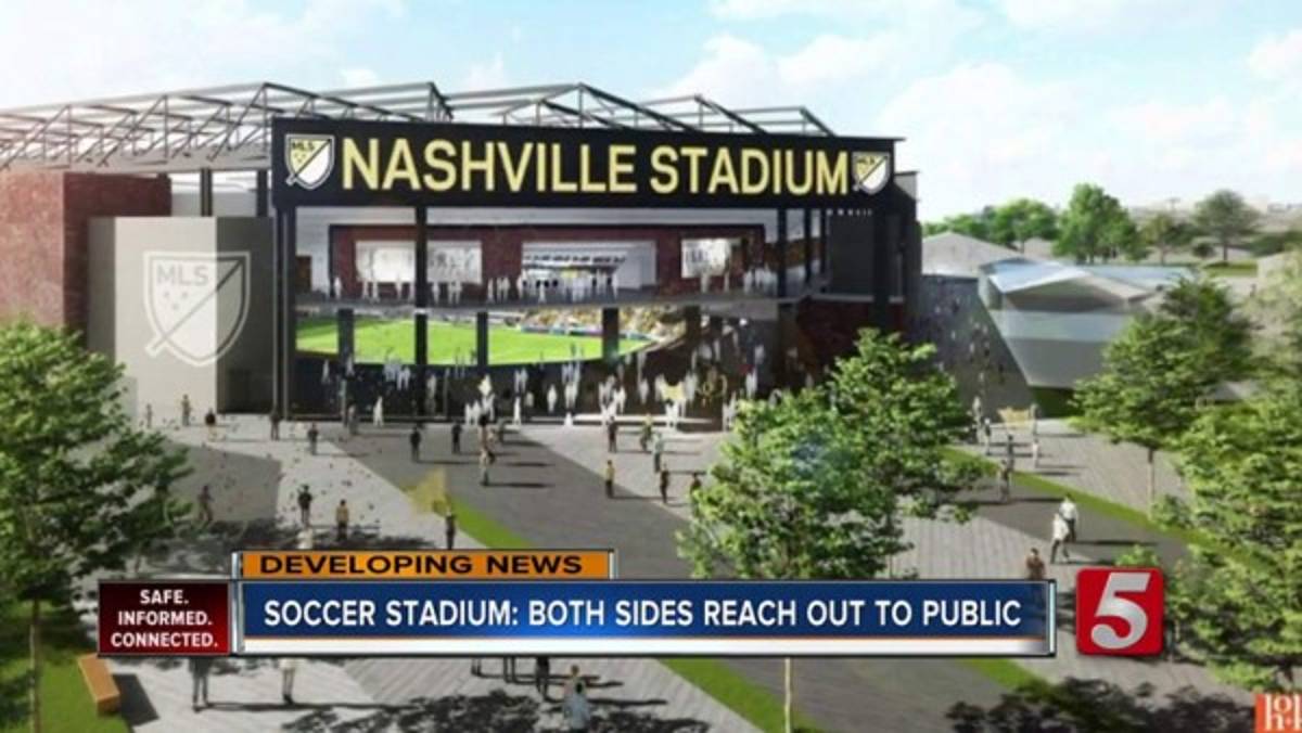 ¡Lujoso! El lindo y costoso estadio que está construyendo el Nashville de la MLS