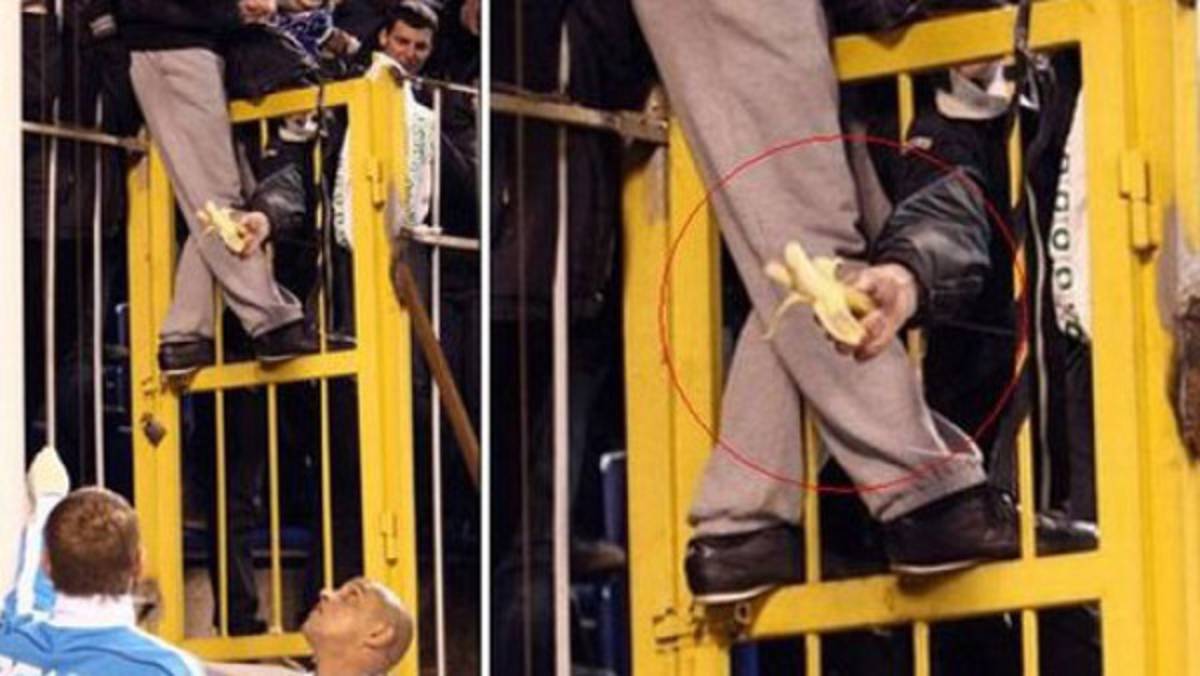 Roberto Carlos perdona al aficionado que le tiró un plátano