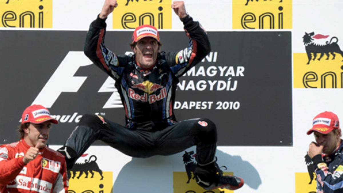 Webber gana el Gran Premio de Hungría