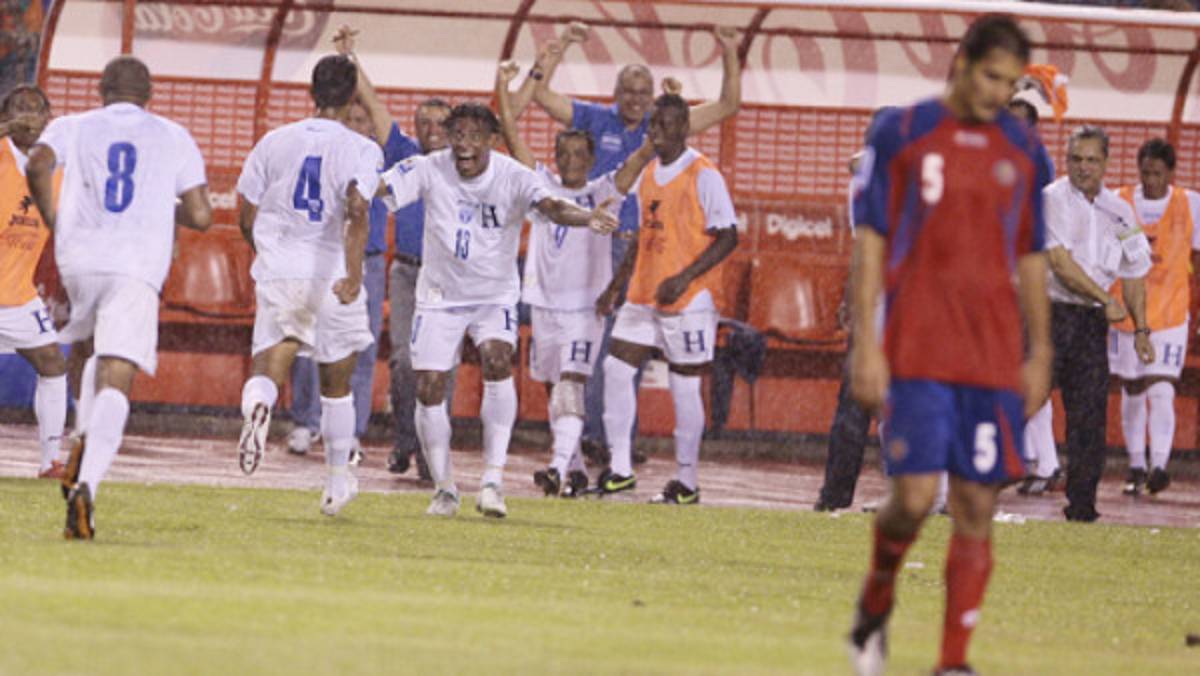 Diez alegrías de Honduras ante los ticos