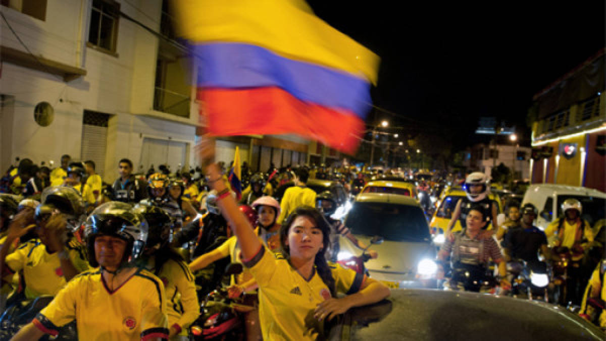 VIDEO: Toda Colombia celebró el pase a Brasil 2014