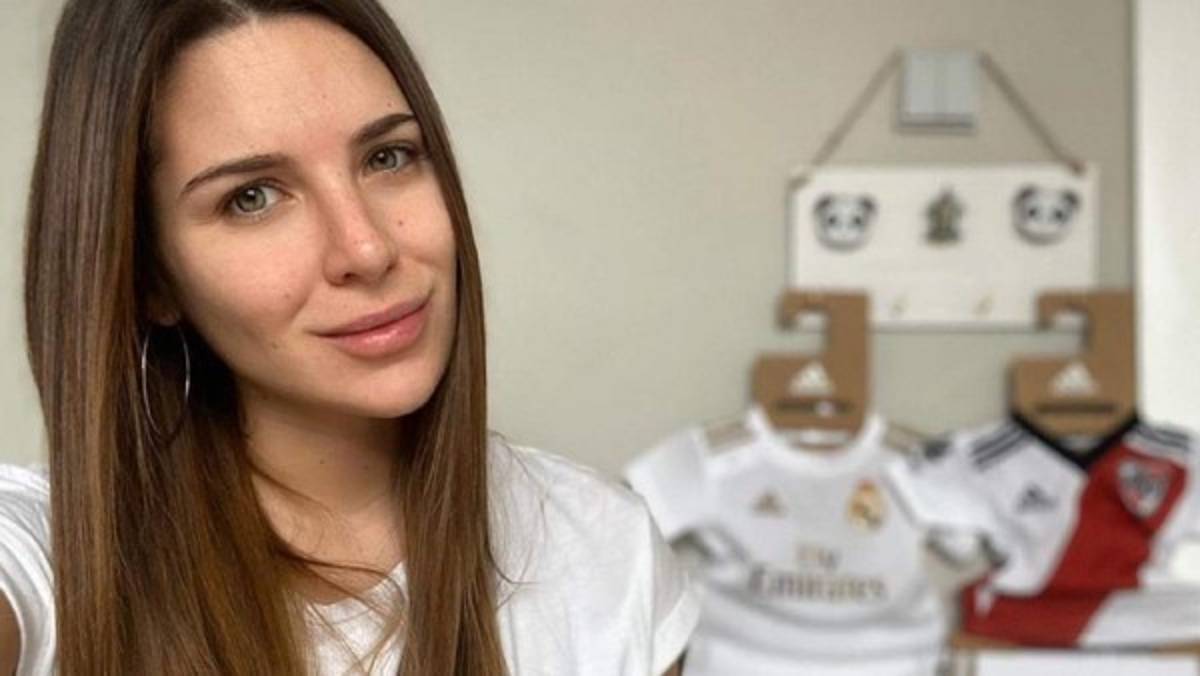 'Tu abuela', sexy novia de jugador del Real Madrid tiene dura discusión con un seguidor por llamarla vieja  