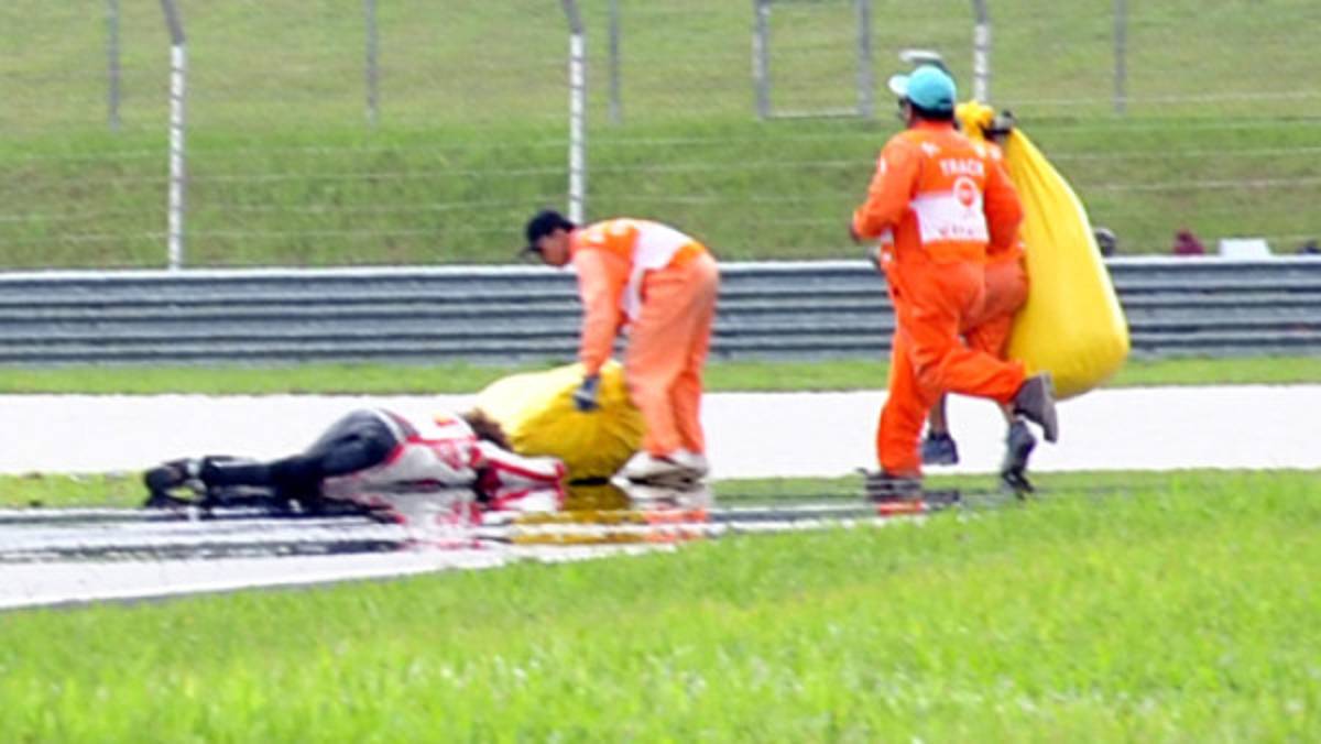 Muere piloto italiano en carrera de MotoGP