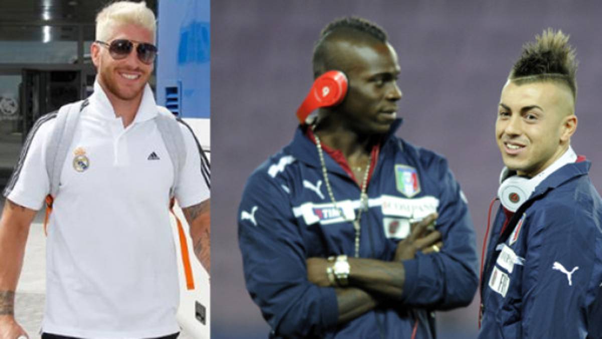 Los peinados más locos del mundo del fútbol