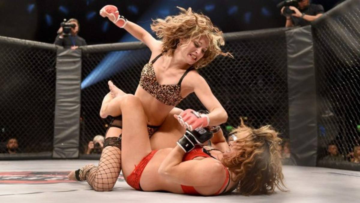 ¡Qué lindas! Así son ahora las luchas sexys entre mujeres de la UFC