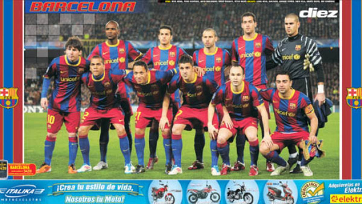 Póster del Barcelona circulará el lunes