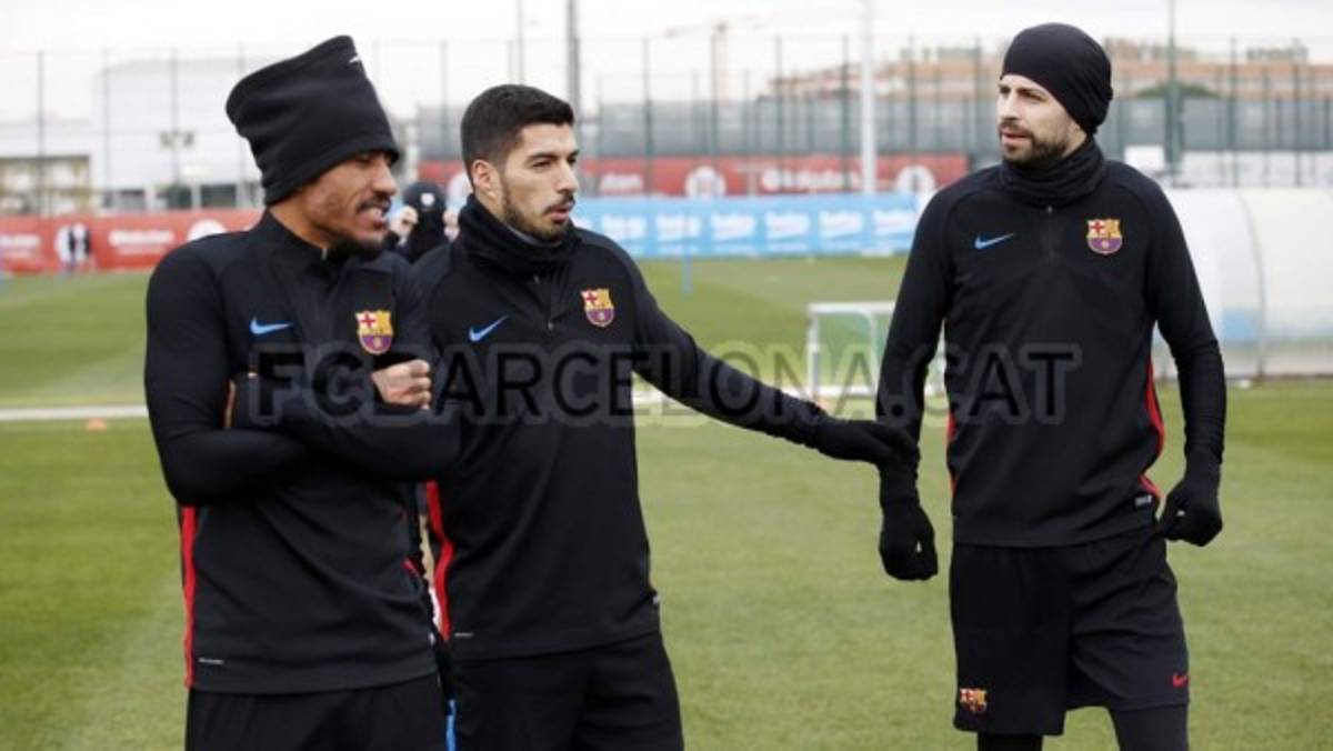 Choco Lozano entrena con el primer equipo del Barcelona en la semana del clásico