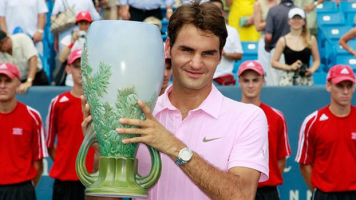 Roger Federer se coronó en Cincinatti