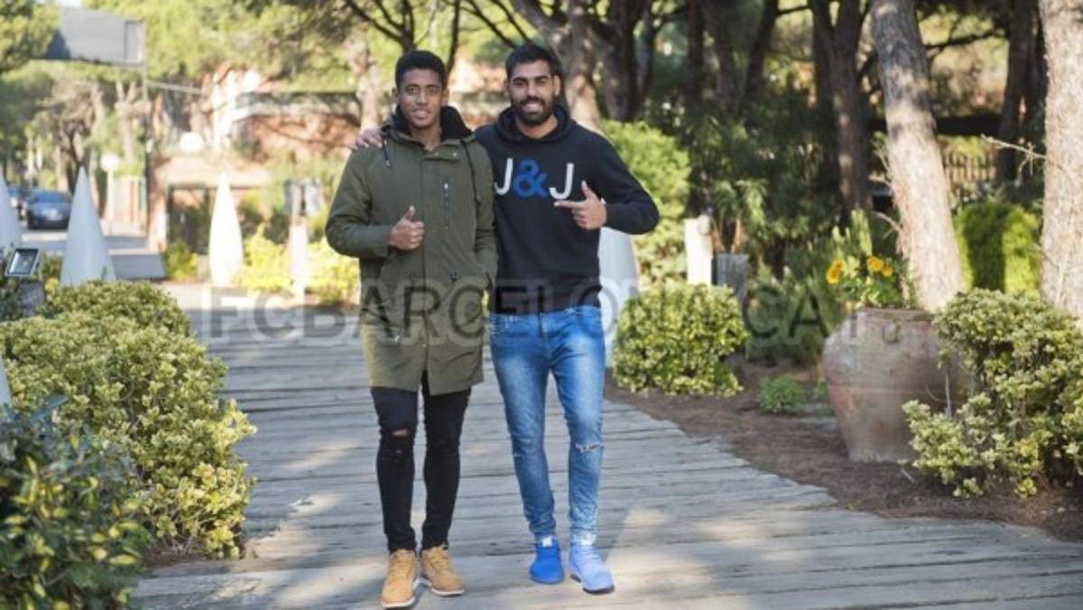 Así fue la cena de Navidad del Barcelona donde participó Choco Lozano