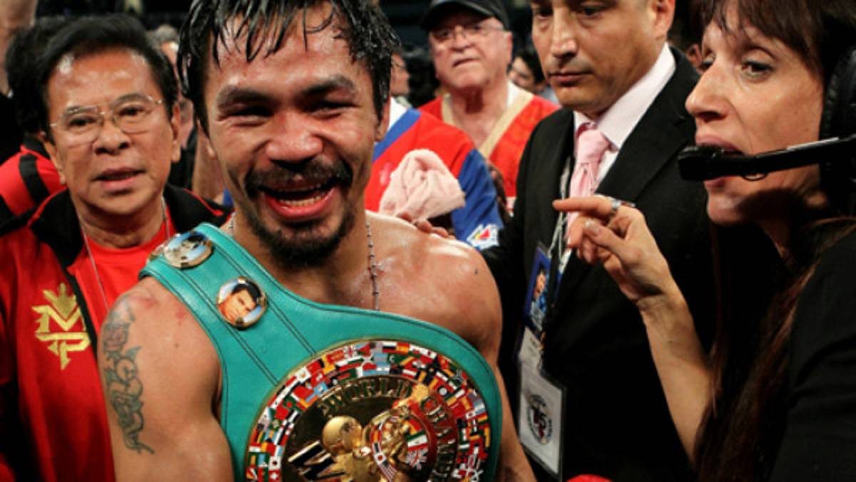 Pacquiao dejó morado a Margarito