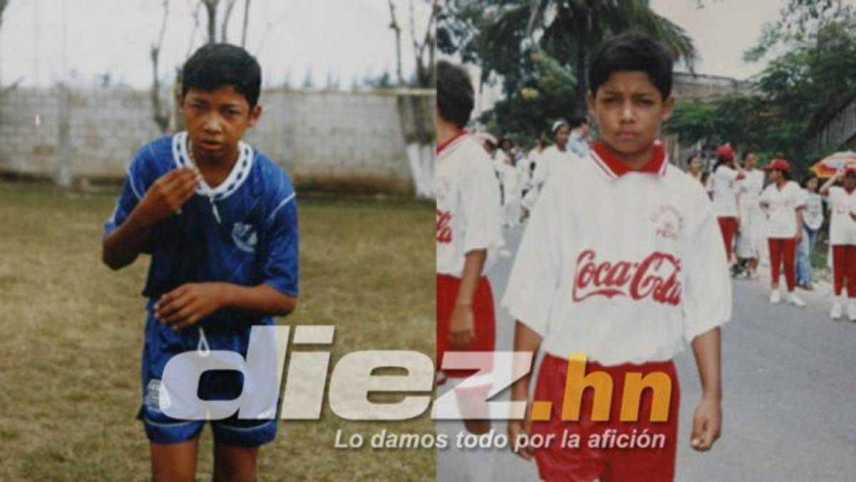 En el día del niño: Las fotos inéditas de la infancia de algunos futbolistas hondureños