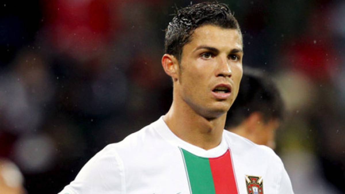 Armani mostró imagenes de Cristiano