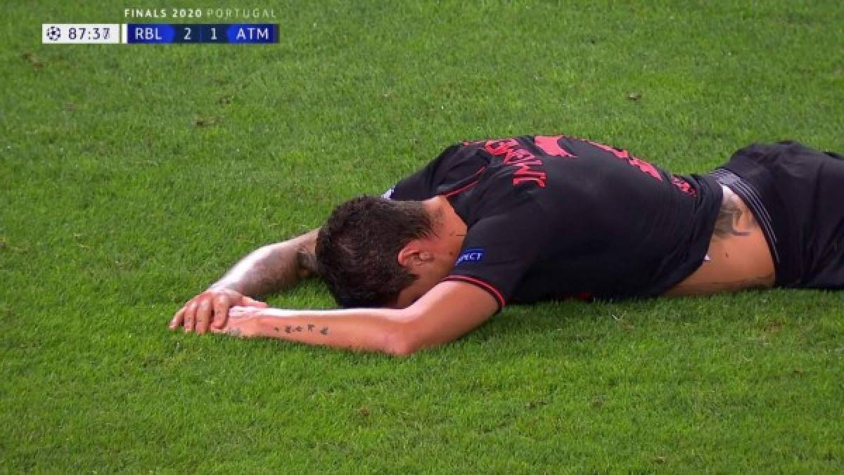 NO SE VIO EN TV: La peor foto de Cholo Simeone, la amargura de Joao Félix y la euforia del Leipzig   