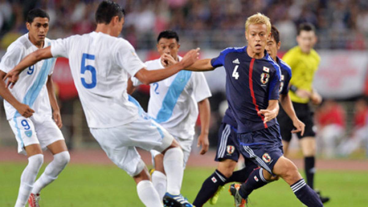 Japón golea a Guatemala en juego amistoso
