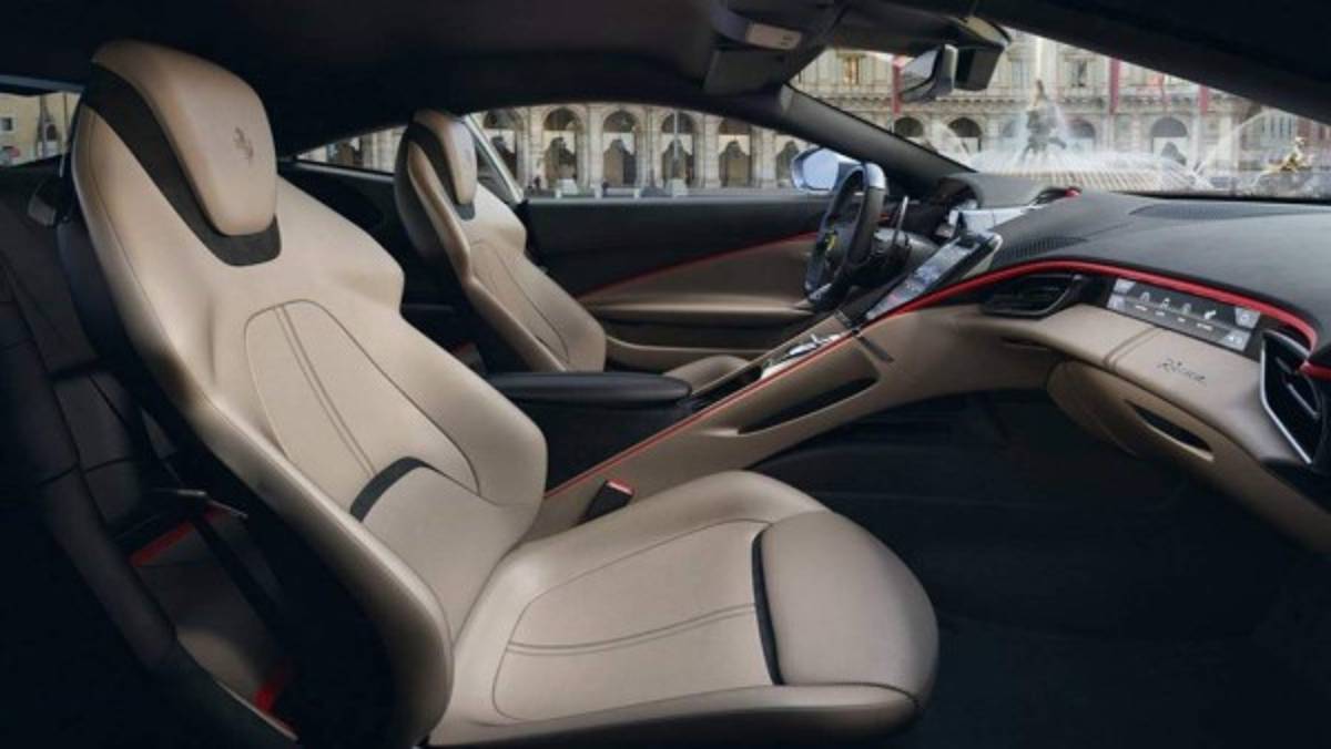 Real Madrid: El super Ferrari Roma 2020 que alucinó Thibaut Courtois por las calles de Madrid