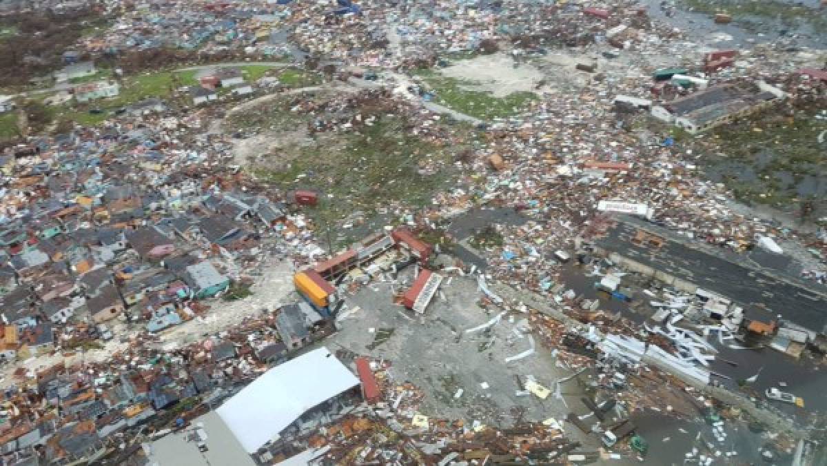 Devastador: Las impactantes imágenes que dejó el huracán Dorian en las Bahamas