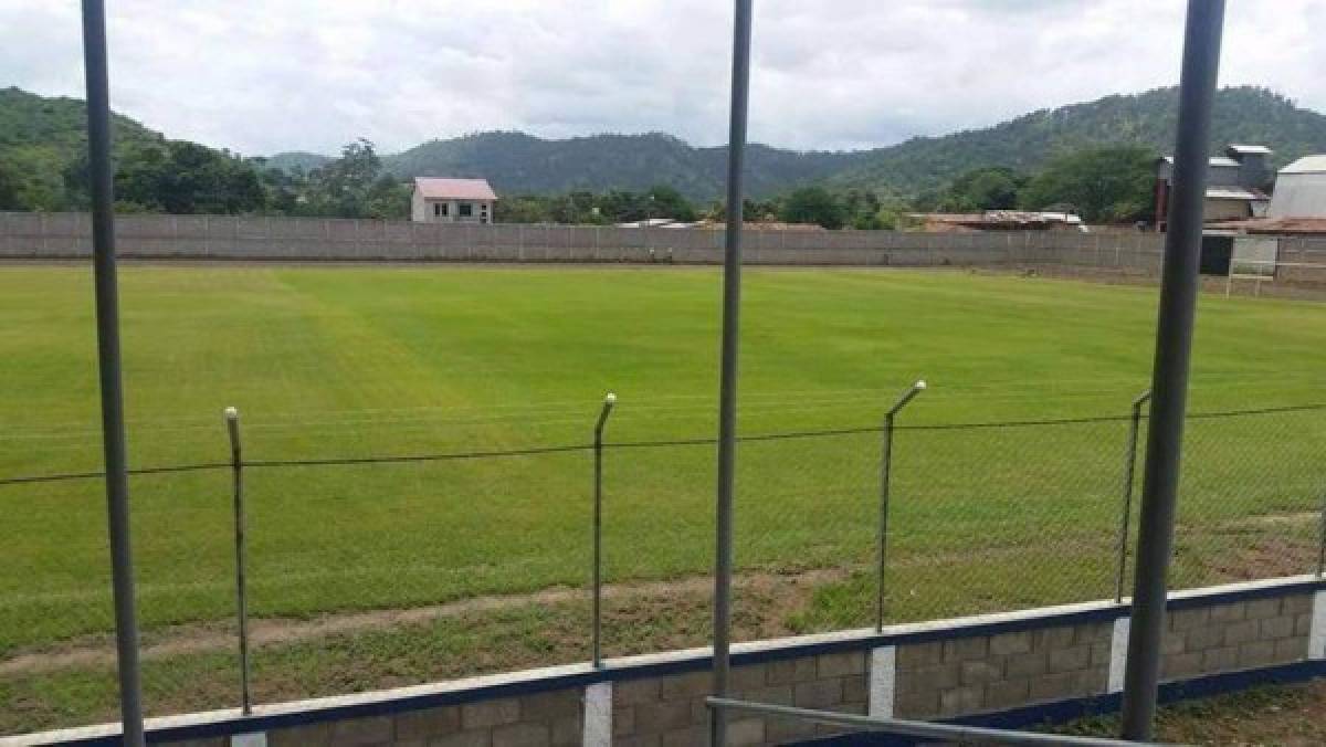 ¡Belleza! Así es el nuevo estadio de Teupasenti en El Paraíso