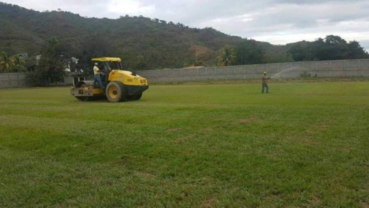 ¡Belleza! Así es el nuevo estadio de Teupasenti en El Paraíso