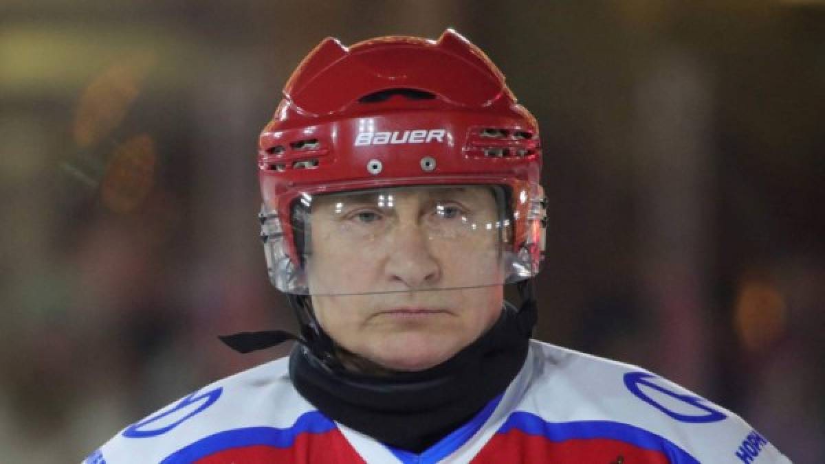 El talento oculto de Vladimir Putin: Juega hockey sobre hielo y queda como máximo goleador