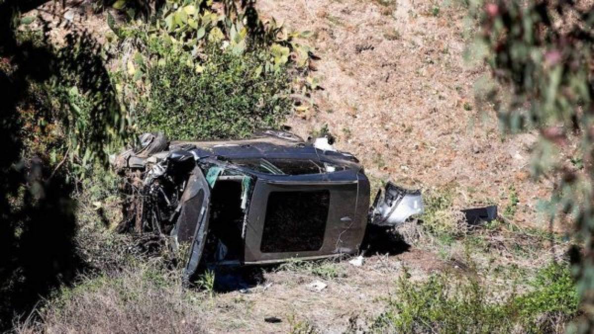 Tiger Woods: Imágenes impactantes de su accidente y rescate en Los Ángeles, Estados Unidos