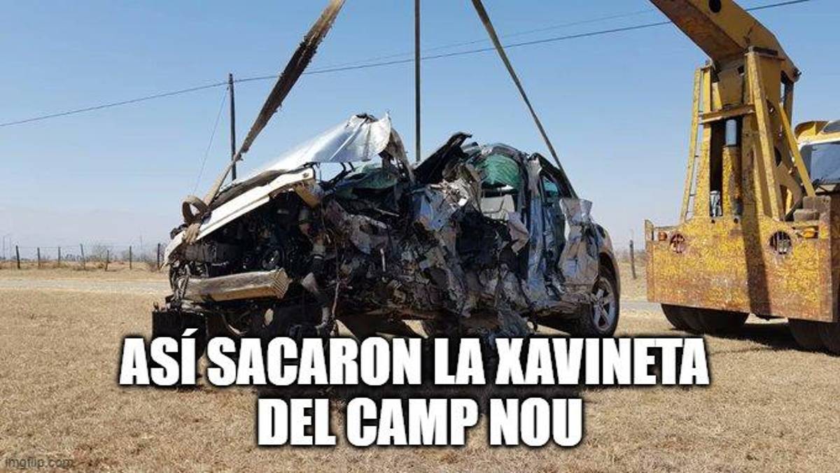 ¿Y la Xavineta? Los otros memes que no has visto del adiós del Barcelona en la Europa League