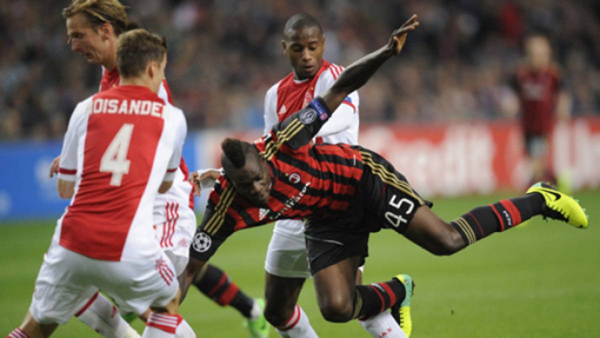 Ajax y Milan empatan en un emocionante final