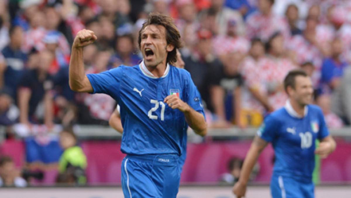 Pirlo se siente frustrado por empate ante Croacia