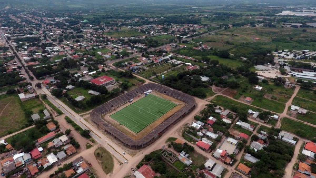 ¿Qué club te gustaría que la estrenara? Así quedó la cancha del estadio Roberto Suazo Córdova