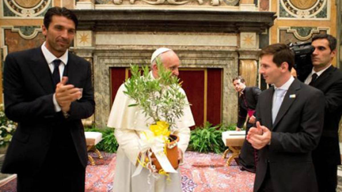 Messi: 'Estoy orgulloso de haber estado aquí para ver al Papa”