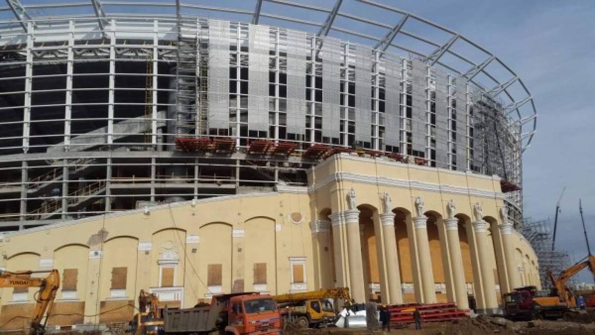 Ekaterimburg Arena, el estadio más raro del Mundial de Rusia 2018